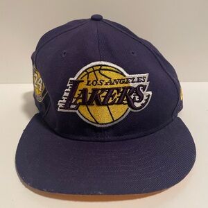 Vintage kobe bryant Los Angeles lakers hat